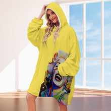 Load image into Gallery viewer, Women's Adult Hooded Blanket Shirt Inkedjoy