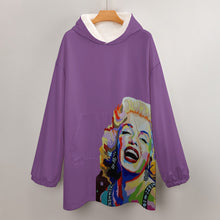 Carica l'immagine nel visualizzatore di Gallery, Women's Adult Hooded Blanket Shirt Inkedjoy