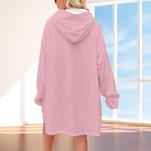 Cargar imagen en el visor de la galería, Women's Adult Hooded Blanket Shirt Inkedjoy