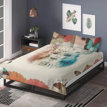 Carica l'immagine nel visualizzatore di Gallery, 3in1 Bedding Set copri piumone più federe - trisarte