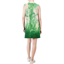 Carica l'immagine nel visualizzatore di Gallery, Sleeveless Round Neck Shift Dress (Model D51) Inkedjoy