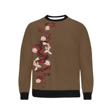 Cargar imagen en el visor de la galería, Men's Rib Cuff Crew Neck Sweatshirt(Model H34) Inkedjoy