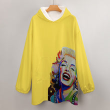 Load image into Gallery viewer, Women's Adult Hooded Blanket Shirt Inkedjoy