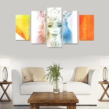 Load image into Gallery viewer, Canvas Wall Art Prints (No Frame) 5-Pieces/Set A Inkedjoy