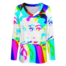 Cargar imagen en el visor de la galería, T-shirt long sleeves Audrey Hepburn Inkedjoy