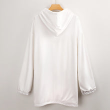 Cargar imagen en el visor de la galería, Women's Adult Hooded Blanket Shirt Inkedjoy