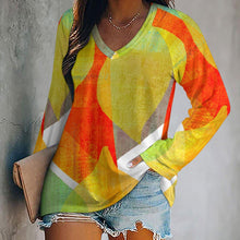 Load image into Gallery viewer, T-shirt long sleeves color Inkedjoy