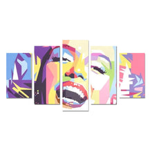 Carica l'immagine nel visualizzatore di Gallery, Canvas Wall Art Prints (No Frame) 5-Pieces/Set A Inkedjoy