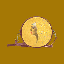 Carica l'immagine nel visualizzatore di Gallery, Round Messenger Bag (Model 1647) Inkedjoy