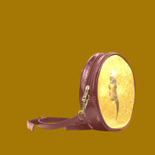 Carica l'immagine nel visualizzatore di Gallery, Round Messenger Bag (Model 1647) Inkedjoy