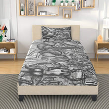 Carica l'immagine nel visualizzatore di Gallery, Bedding Set copri piumone piu federe - trisarte