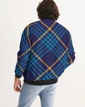 Carica l'immagine nel visualizzatore di Gallery, Blue Men's Bomber Jacket - trisarte