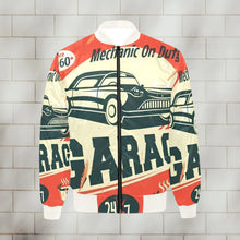 Load image into Gallery viewer, Men's All Over Print Quilted Bomber Jacket(Model H33) Inkedjoy