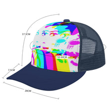 Cargar imagen en el visor de la galería, Baseball Cap Bent glue rear hollow (multi-color optional) Inkedjoy