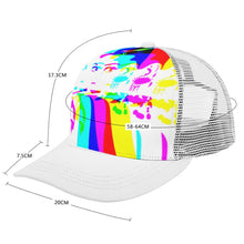 Cargar imagen en el visor de la galería, Baseball Cap Bent glue rear hollow (multi-color optional) Inkedjoy