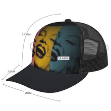 Cargar imagen en el visor de la galería, Baseball Cap Bent glue rear hollow (multi-color optional) Inkedjoy