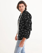 Load image into Gallery viewer, Cheetah Silhouette Men's Bomber Jacket - trisarte