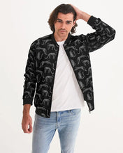 Load image into Gallery viewer, Cheetah Silhouette Men's Bomber Jacket - trisarte
