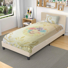 Load image into Gallery viewer, Copri piumone con federe Art gold - trisarte