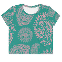 Load image into Gallery viewer, Crop top pop green - trisarte