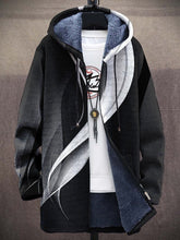 Cargar imagen en el visor de la galería, Men's Digital Printed Stand Collar Jacket trisarte