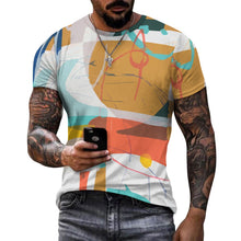 Cargar imagen en el visor de la galería, Men's Cotton T-shirt Inkedjoy