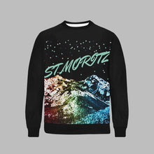 Carica l'immagine nel visualizzatore di Gallery, Men's Rib Cuff Crew Neck Sweatshirt(Model H34) Inkedjoy