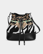 Carica l'immagine nel visualizzatore di Gallery, art Mini Drawstring Bucket Bag trisarte