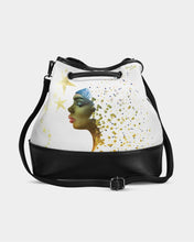 Carica l'immagine nel visualizzatore di Gallery, star Mini Drawstring Bucket Bag trisarte