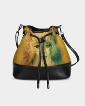 Carica l'immagine nel visualizzatore di Gallery, art Mini Drawstring Bucket Bag trisarte