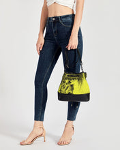 Cargar imagen en el visor de la galería, art Mini Drawstring Bucket Bag trisarte