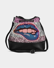 Carica l'immagine nel visualizzatore di Gallery, arte Mini Drawstring Bucket Bag trisarte
