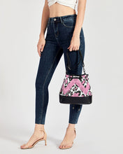 Carica l'immagine nel visualizzatore di Gallery, art Mini Drawstring Bucket Bag trisarte