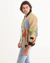 Carica l'immagine nel visualizzatore di Gallery, Neutral Color Men's Bomber Jacket - trisarte