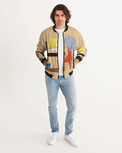 Carica l'immagine nel visualizzatore di Gallery, Neutral Color Men's Bomber Jacket - trisarte