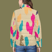 Carica l'immagine nel visualizzatore di Gallery, Women's stand collar padded jacket(H41) Inkedjoy