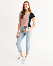 Cargar imagen en el visor de la galería, Pop Elements On Pink Women's Tee - trisarte