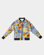 Carica l'immagine nel visualizzatore di Gallery, Summer Flowers Women's Bomber Jacket - trisarte