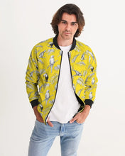 Carica l'immagine nel visualizzatore di Gallery, Tropical Birds Men's Bomber Jacket - trisarte