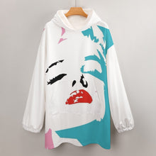 Carica l'immagine nel visualizzatore di Gallery, Women's Adult Hooded Blanket Shirt Inkedjoy