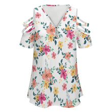 Carica l'immagine nel visualizzatore di Gallery, Ladies BE Zip Off Shoulder Top Inkedjoy