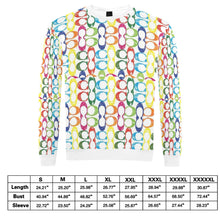 Carica l'immagine nel visualizzatore di Gallery, Men's All Over Print Sweatshirt (Model H18) Inkedjoy
