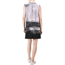 Carica l'immagine nel visualizzatore di Gallery, Sleeveless Round Neck Shift Dress (Model D51) Inkedjoy