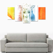 Load image into Gallery viewer, Canvas Wall Art Prints (No Frame) 5-Pieces/Set A Inkedjoy