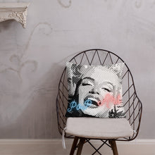 Cargar imagen en el visor de la galería, Cuscino Marilyn Monroe trisarte