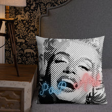 Cargar imagen en el visor de la galería, Cuscino Marilyn Monroe trisarte