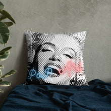 Cargar imagen en el visor de la galería, Cuscino Marilyn Monroe trisarte