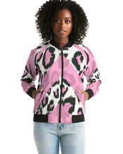 Cargar imagen en el visor de la galería, art Women's Bomber Jacket trisarte