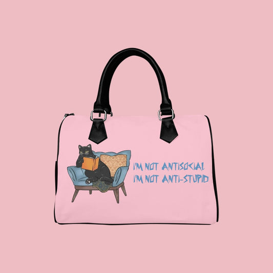 Type Handbag Cat 5 colori – Borsa con stampa gatto Trisarte Cannata