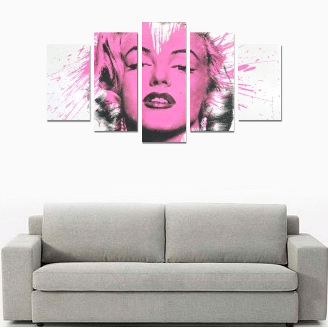 Canvas Wall Art Prints (No Frame) 5-Pieces/Set A Inkedjoy